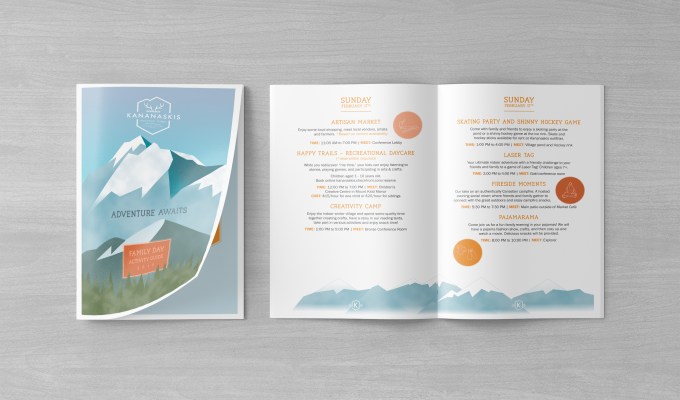 Kananaskis Mountain Lodge Family Day&nbsp;Booklet