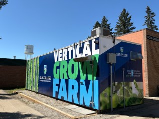 Olds College Vertical Grow Farm&nbsp;Graphics